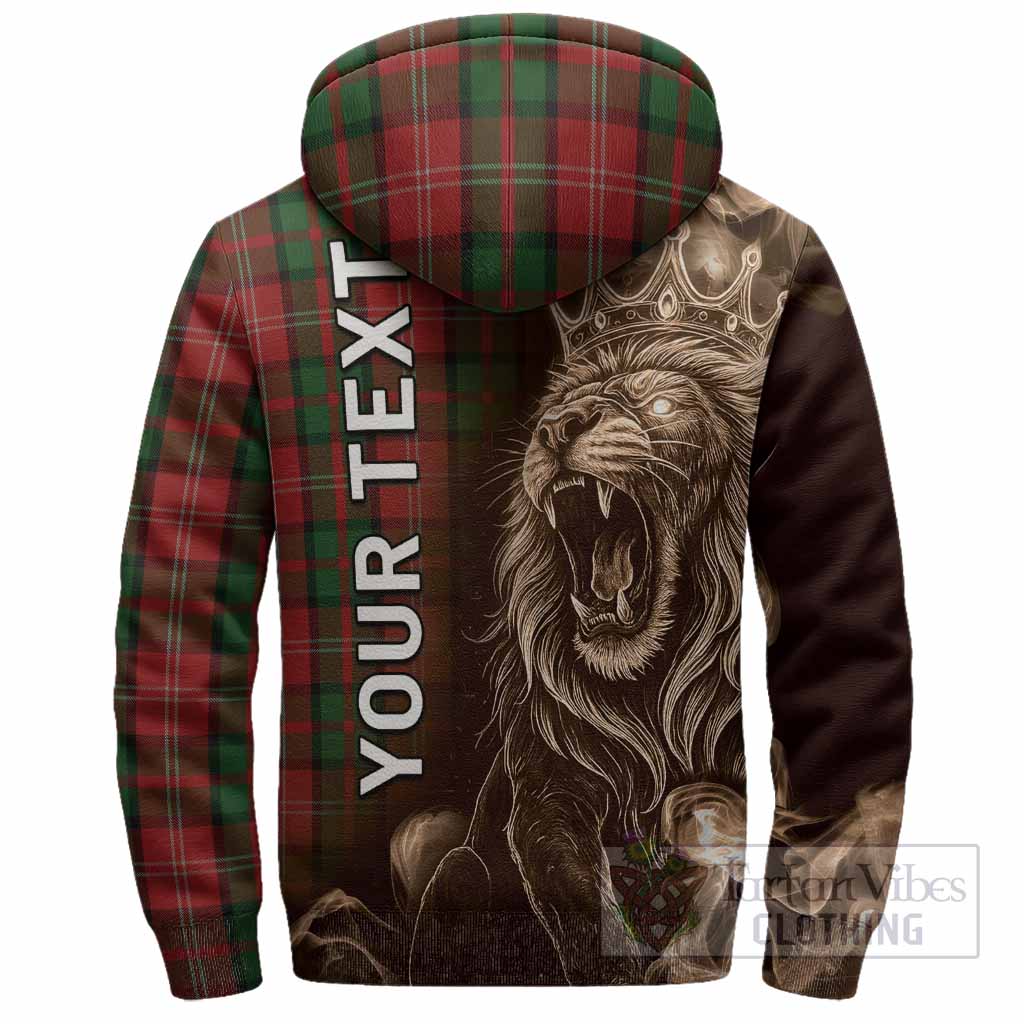 Nesbitt (Nisbet) Tartan Sherpa Hoodie Roaring Lion Heritage