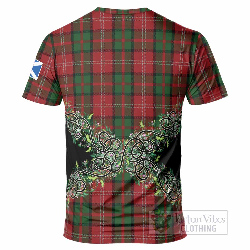 Nesbitt (Nisbet) Tartan T-Shirt Thistle Scottish Spirit