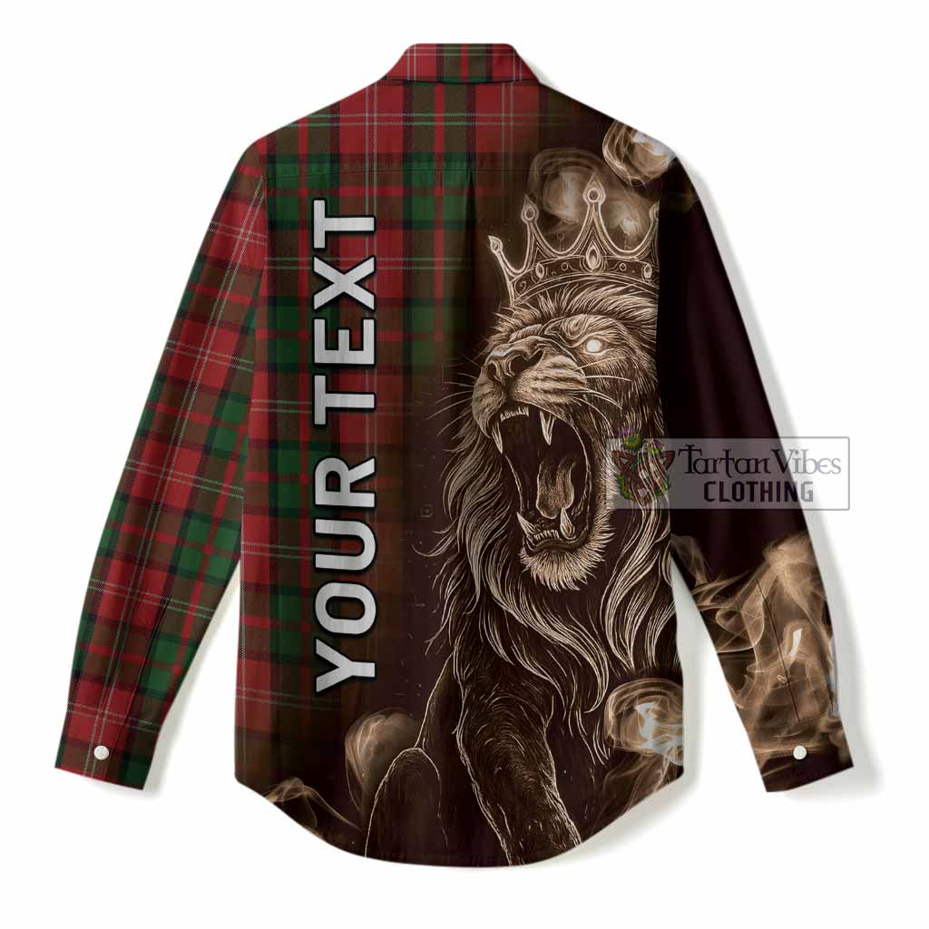 Nesbitt (Nisbet) Tartan Women Casual Shirt Roaring Lion Heritage