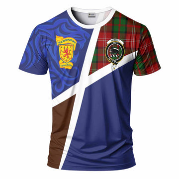 Nesbitt (Nisbet) The Scottish Football Crest T-Shirt Lion-Tartan Army