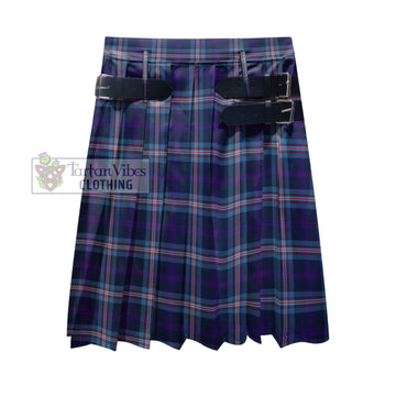 Nevoy Tartan Men's Pleated Skirt - Fashion Casual Retro Scottish Kilt Style