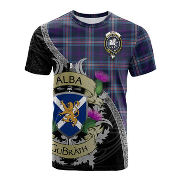 Nevoy Tartan Family Crest Cotton T-shirt Lion Rampant Royal Thistle Shield Celtic Inspired Kid's Shirt - Tartan Vibes Clothing