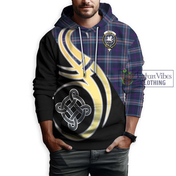 Nevoy Tartan Hoodie with Family Crest and Celtic Symbol Style Zip Hoodie - Tartan Vibes Clothing