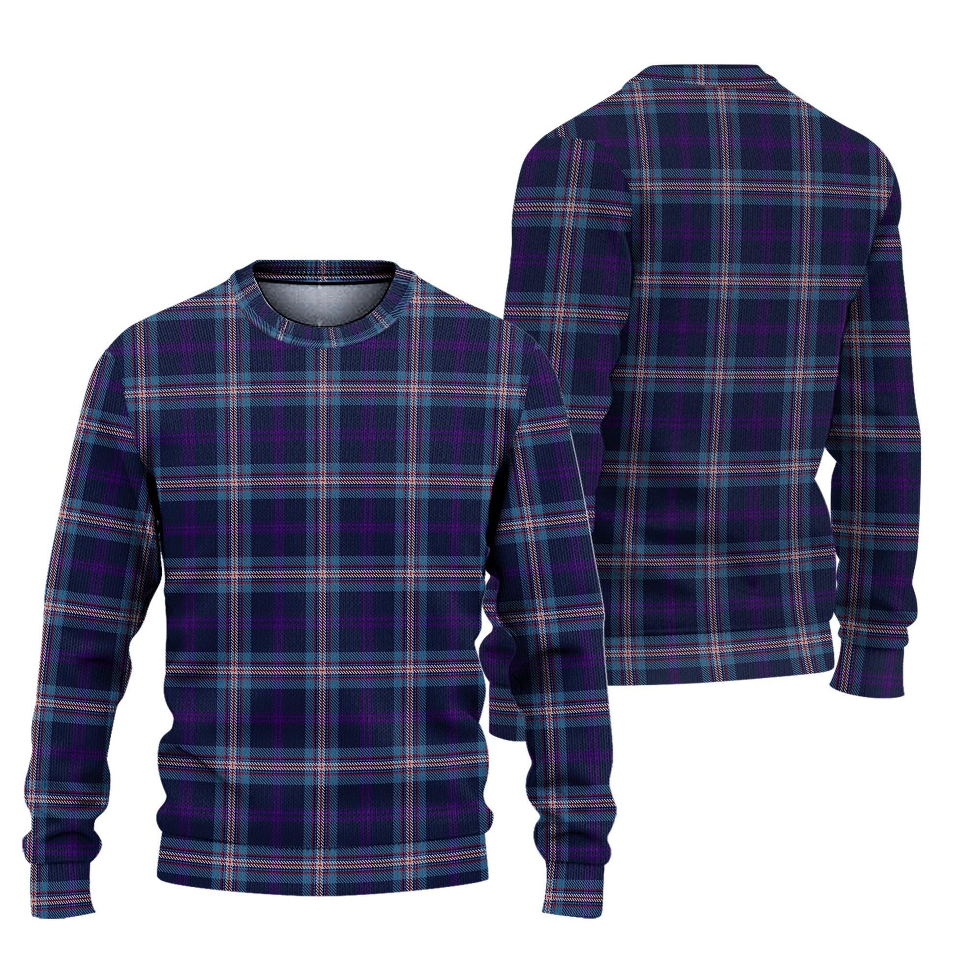 Nevoy Tartan Ugly Sweater Unisex - Tartan Vibes Clothing