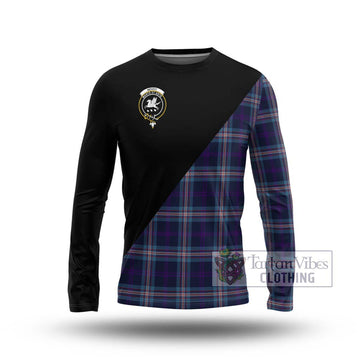 Nevoy Tartan Long Sleeve T-Shirt with Family Crest and Military Logo Style Unisex - Tartan Vibes Clothing