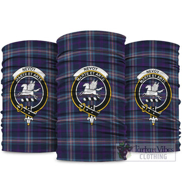 Nevoy Tartan Neck Gaiters, Tartan Bandanas, Tartan Head Band with Family Crest package One Size - Tartan Vibes Clothing