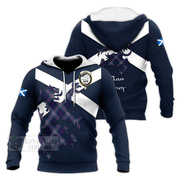 Nevoy Tartan Lion Rampant Knitted Hoodie Proudly Display Your Heritage with Alba Gu Brath and Clan Name Unisex Knitted Pullover Hoodie - Tartan Vibes Clothing