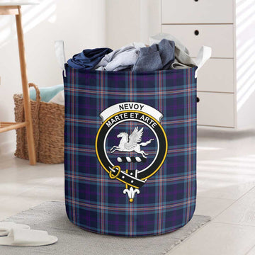 Nevoy Tartan Laundry Basket with Family Crest One Size - Tartan Vibes Clothing