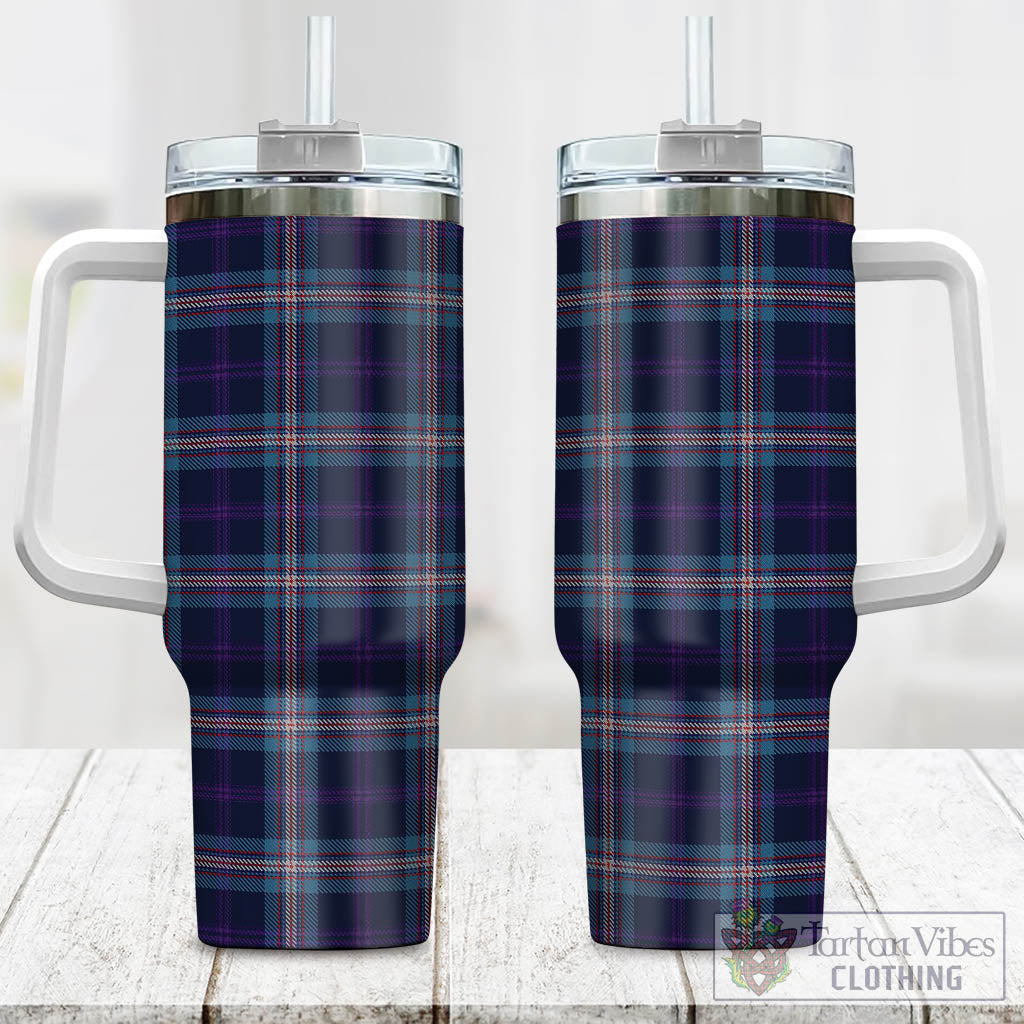 Nevoy Tartan Tumbler with Handle One Size 40 OZ - Tartan Vibes Clothing