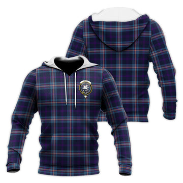 Nevoy Tartan Knitted Hoodie with Family Crest Unisex Knitted Pullover Hoodie - Tartan Vibes Clothing