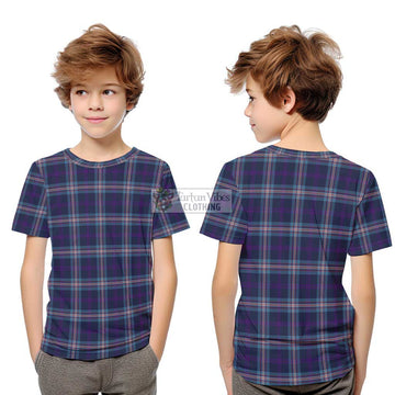 Nevoy Tartan Kid T-Shirt Youth XL Size14 - Tartan Vibes Clothing