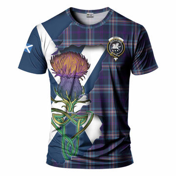 Nevoy Tartan Family Crest T-Shirt Scottish Thistle Celtic Inspired Kid's Shirt - Tartan Vibes Clothing