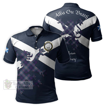 Nevoy Tartan Lion Rampant Polo Shirt Proudly Display Your Heritage with Alba Gu Brath and Clan Name Kid - Tartan Vibes Clothing