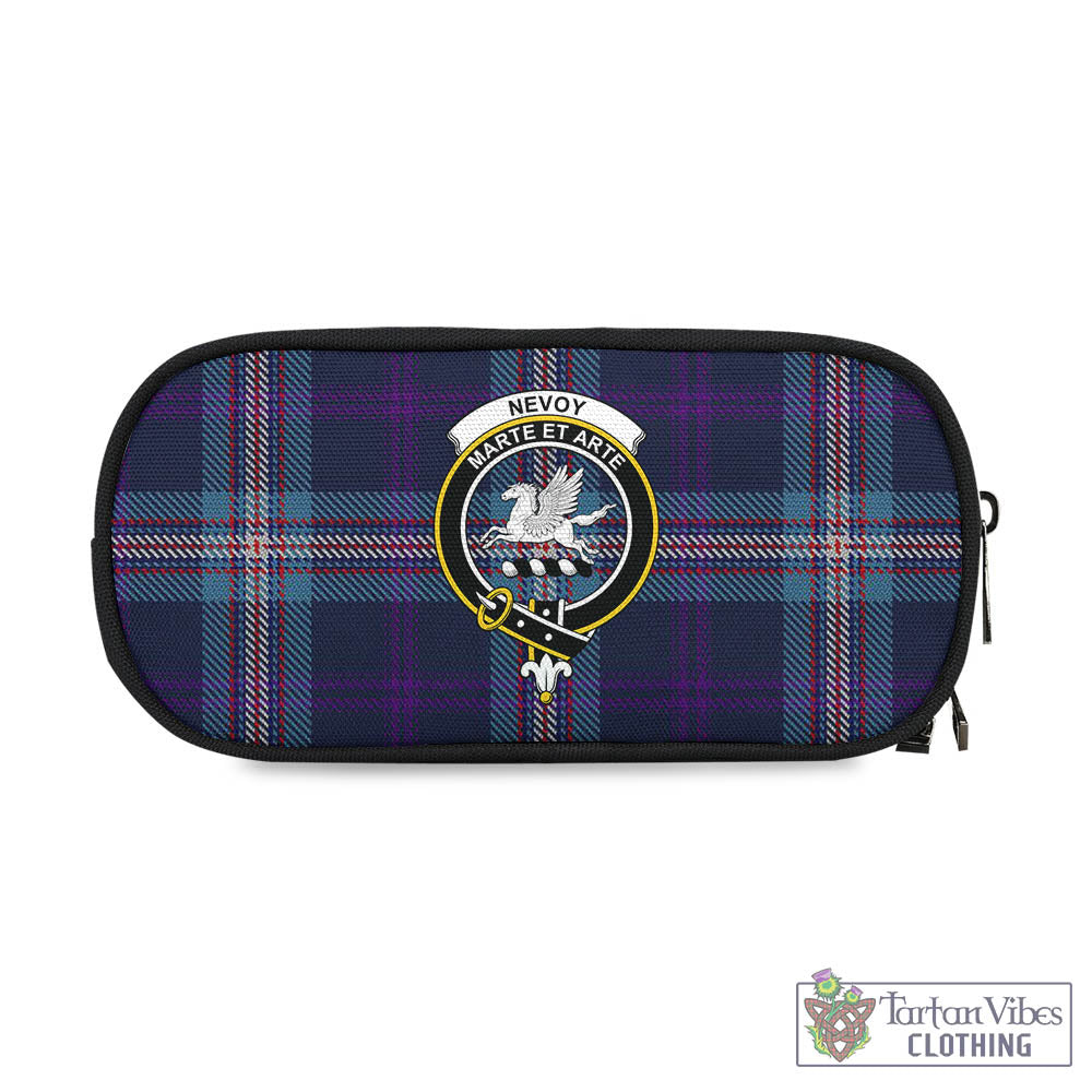 Nevoy Tartan Pen and Pencil Case with Family Crest One Size 4.13*8.74 inch - Tartan Vibes Clothing