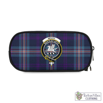 Nevoy Tartan Pen and Pencil Case with Family Crest One Size 4.13*8.74 inch - Tartan Vibes Clothing