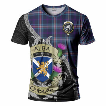 Nevoy Tartan Family Crest T-Shirt Lion Rampant Royal Thistle Shield Celtic Inspired Kid's Shirt - Tartan Vibes Clothing