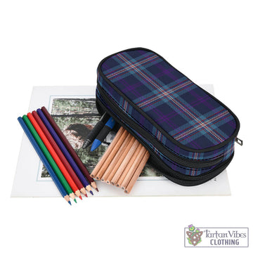 Nevoy Tartan Pen and Pencil Case One Size 4.13*8.74 inch - Tartan Vibes Clothing