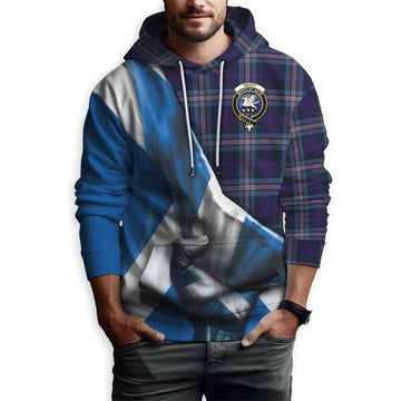 Nevoy Tartan Hoodie with Family Crest Scotland Patriotic Style Pullover Hoodie - Tartan Vibes Clothing