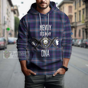 Nevoy Tartan Hoodie with Family Crest DNA In Me Style Pullover Hoodie - Tartan Vibes Clothing