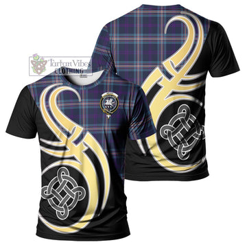 Nevoy Tartan T-Shirt with Family Crest and Celtic Symbol Style Kid's Shirt - Tartan Vibes Clothing