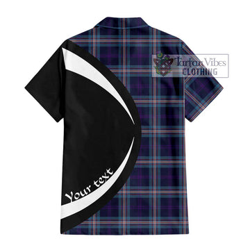 Nevoy Tartan Hawaiian Shirt with Family Crest Circle Style - Tartan Vibes Clothing