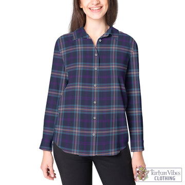 Nevoy Tartan Women's Casual Shirt - Tartan Vibes Clothing