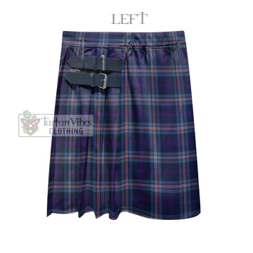 Nevoy Tartan Men's Pleated Skirt - Fashion Casual Retro Scottish Kilt Style