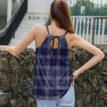 Nevoy Tartan Loose Halter Neck Camisole - Tartan Vibes Clothing