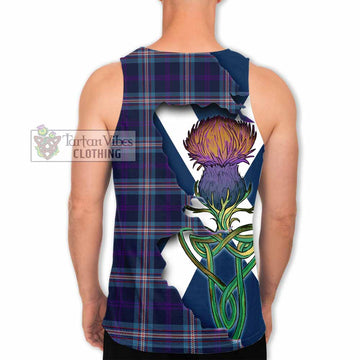 Nevoy Tartan Family Crest Men's Tank Top Scottish Thistle Celtic Inspired - Tartan Vibes Clothing