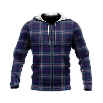 Nevoy Tartan Knitted Hoodie - Tartan Vibes Clothing