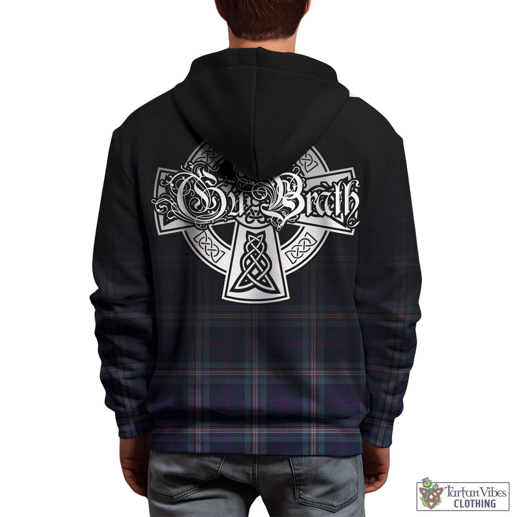 Nevoy Tartan Hoodie Featuring Alba Gu Brath Family Crest Celtic Inspired - Tartan Vibes Clothing