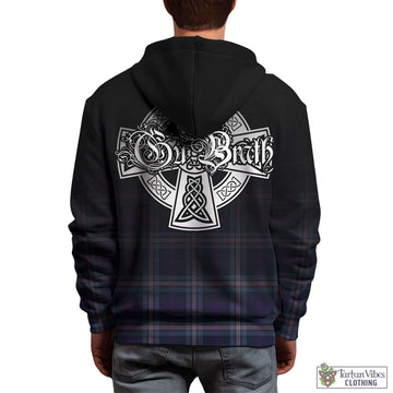 Nevoy Tartan Hoodie Featuring Alba Gu Brath Family Crest Celtic Inspired - Tartan Vibes Clothing