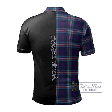 Nevoy Tartan Polo Shirt with Family Crest and Half Of Me Style - Tartan Vibes Clothing