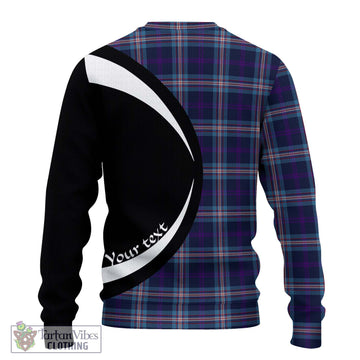 Nevoy Tartan Ugly Sweater with Family Crest Circle Style - Tartan Vibes Clothing