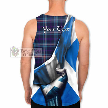 Nevoy Tartan Men's Tank Top with Family Crest Scotland Patriotic Style - Tartan Vibes Clothing