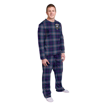 Nevoy Tartan Pajamas Family Set with Family Crest - Tartan Vibes Clothing
