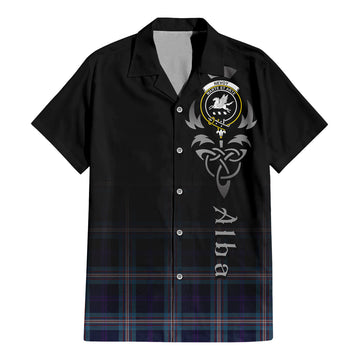 Nevoy Tartan Hawaiian Shirt Shirt Featuring Alba Gu Brath Family Crest Celtic Inspired - Tartan Vibes Clothing
