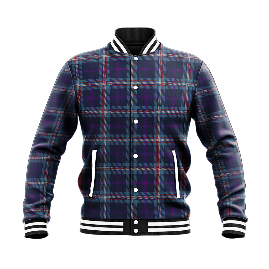 Nevoy Tartan Baseball Jacket - Tartan Vibes Clothing