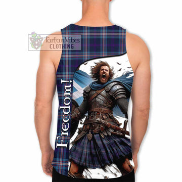 Nevoy Crest Tartan Men's Tank Top Inspired by the Freedom of Scottish Warrior - Tartan Vibes Clothing