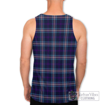 Nevoy Tartan Men's Tank Top with Family Crest DNA In Me Style - Tartan Vibes Clothing