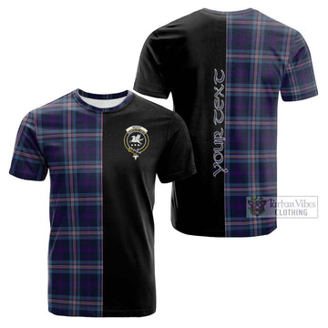 Nevoy Tartan Cotton T-shirt with Family Crest and Half Of Me Style Kid's Shirt - Tartan Vibes Clothing
