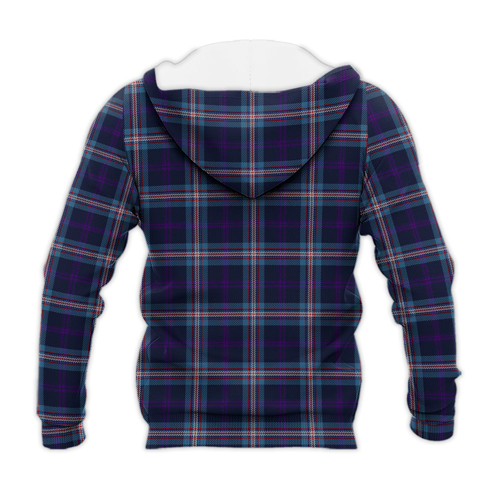Nevoy Tartan Knitted Hoodie - Tartan Vibes Clothing
