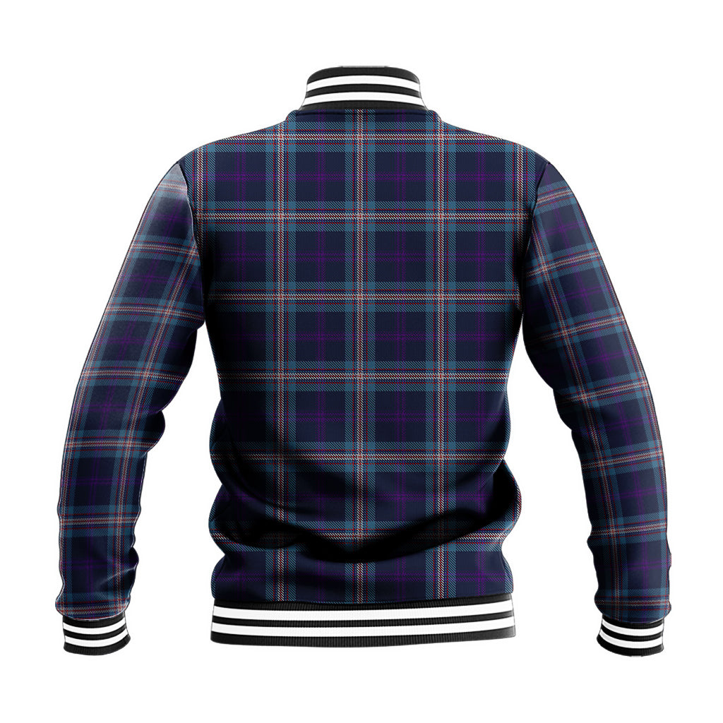 Nevoy Tartan Baseball Jacket - Tartan Vibes Clothing