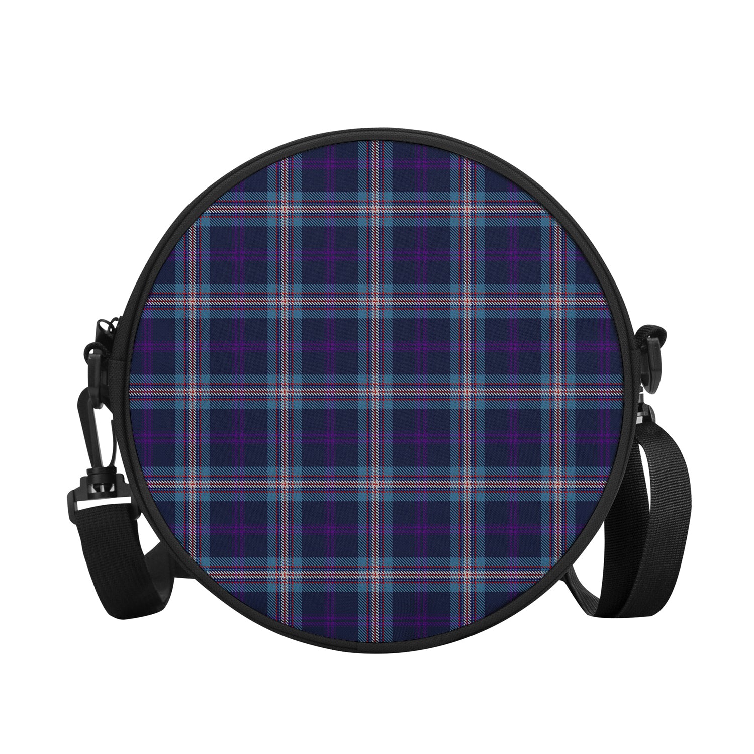 Nevoy Tartan Round Satchel Bags - Tartan Vibes Clothing