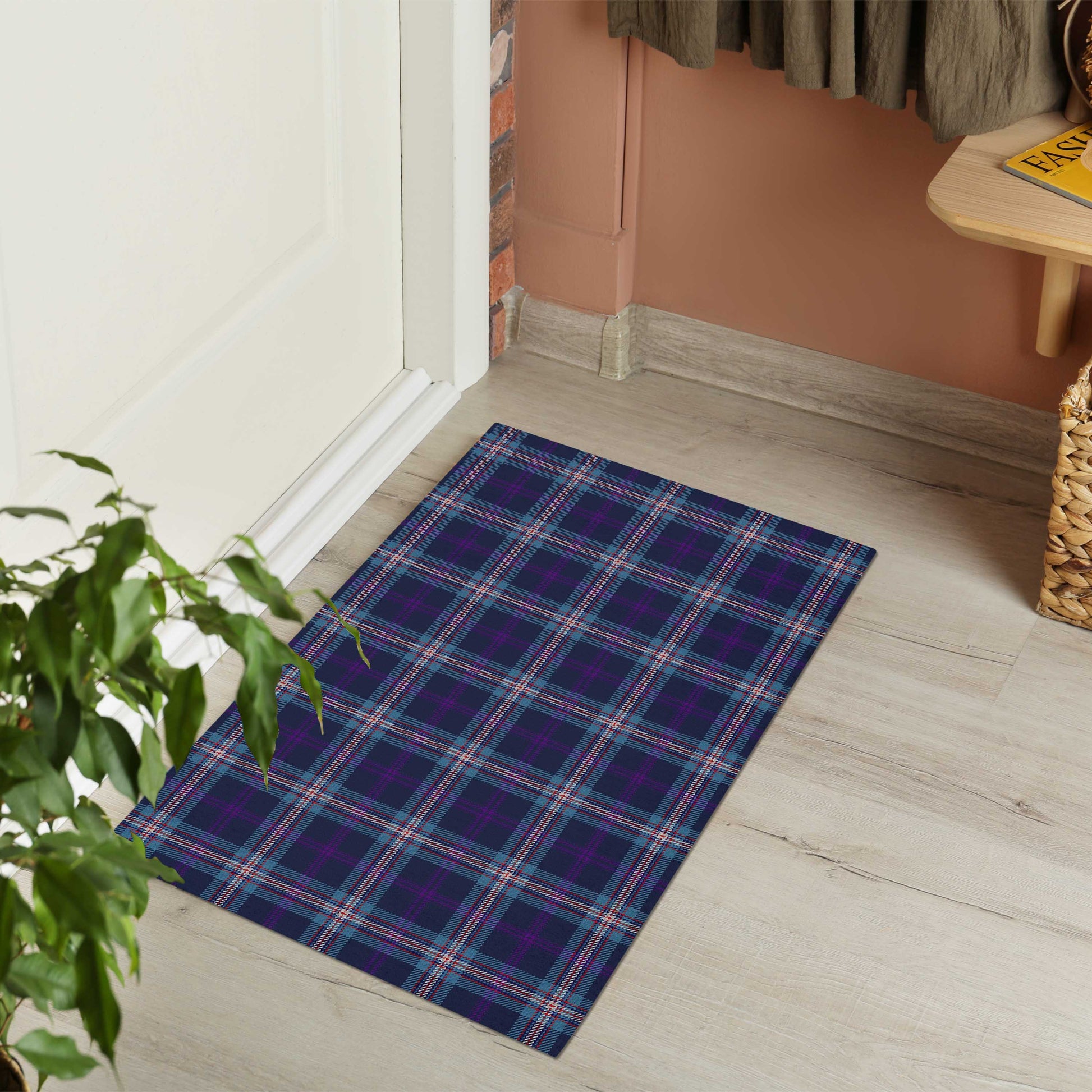 Nevoy Tartan Rubber Doormat - Tartan Vibes Clothing