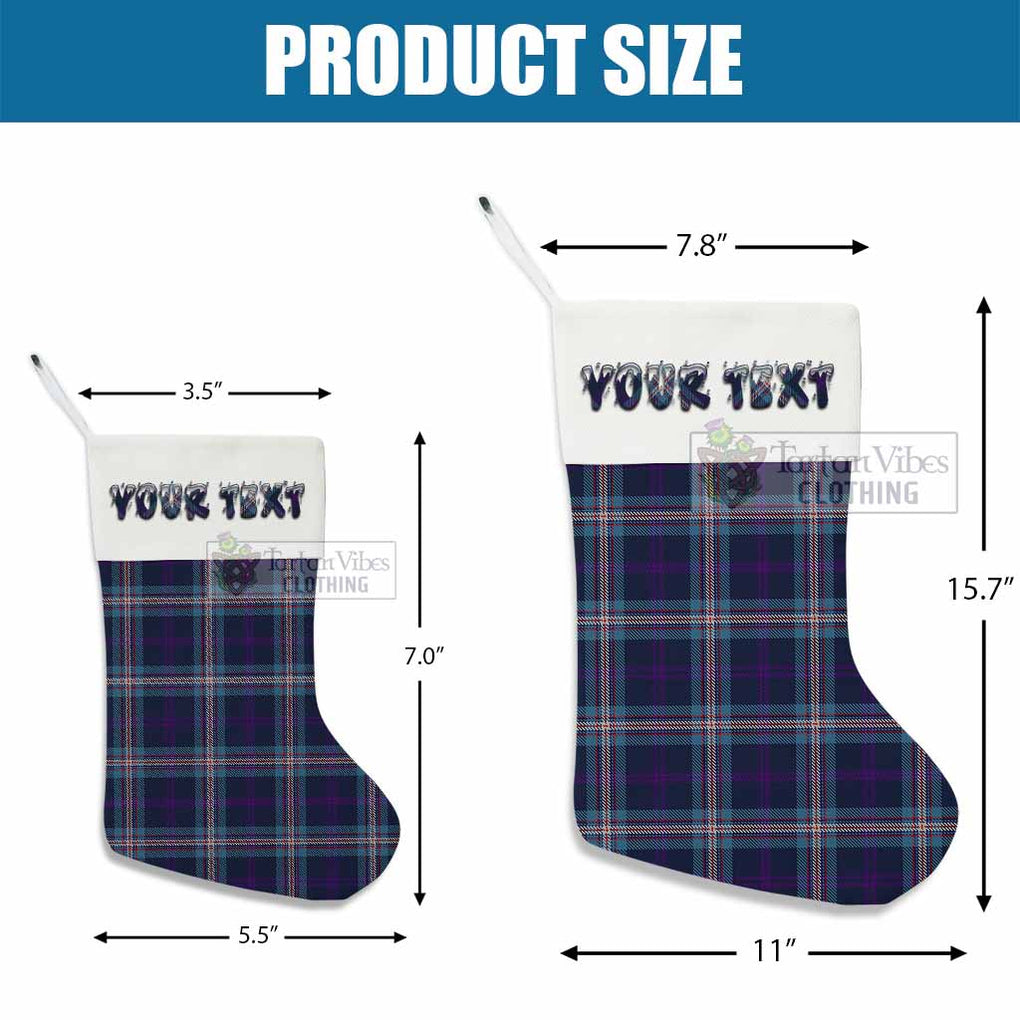 Nevoy Tartan Christmas Stocking with Personalized Text - Tartan Vibes Clothing
