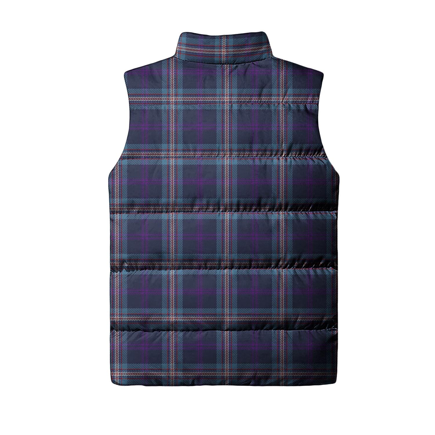 Nevoy Tartan Sleeveless Puffer Jacket Unisex L - Tartan Vibes Clothing