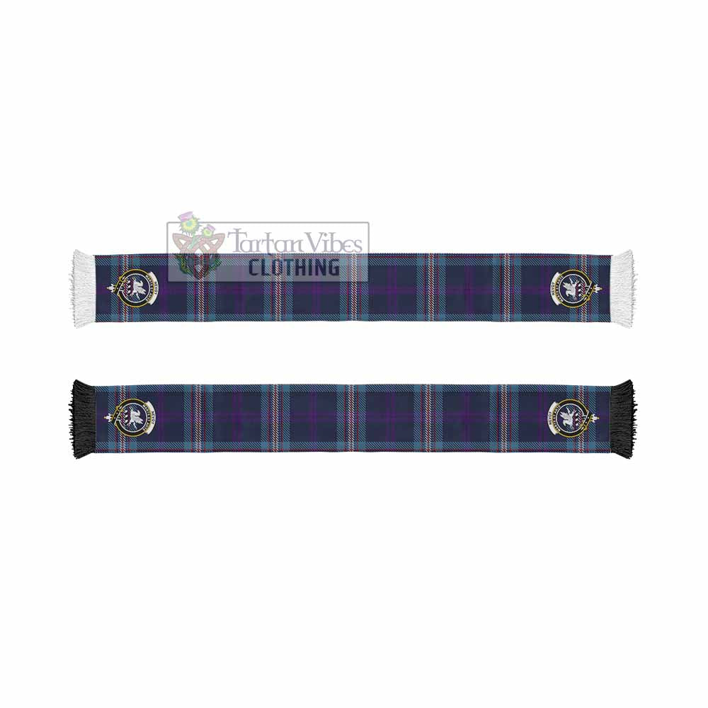 Nevoy Tartan Ruffneck Scarf with Family Crest - Tartan Vibes Clothing