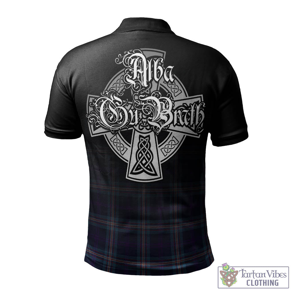 Nevoy Tartan Polo Shirt Featuring Alba Gu Brath Family Crest Celtic Inspired - Tartan Vibes Clothing