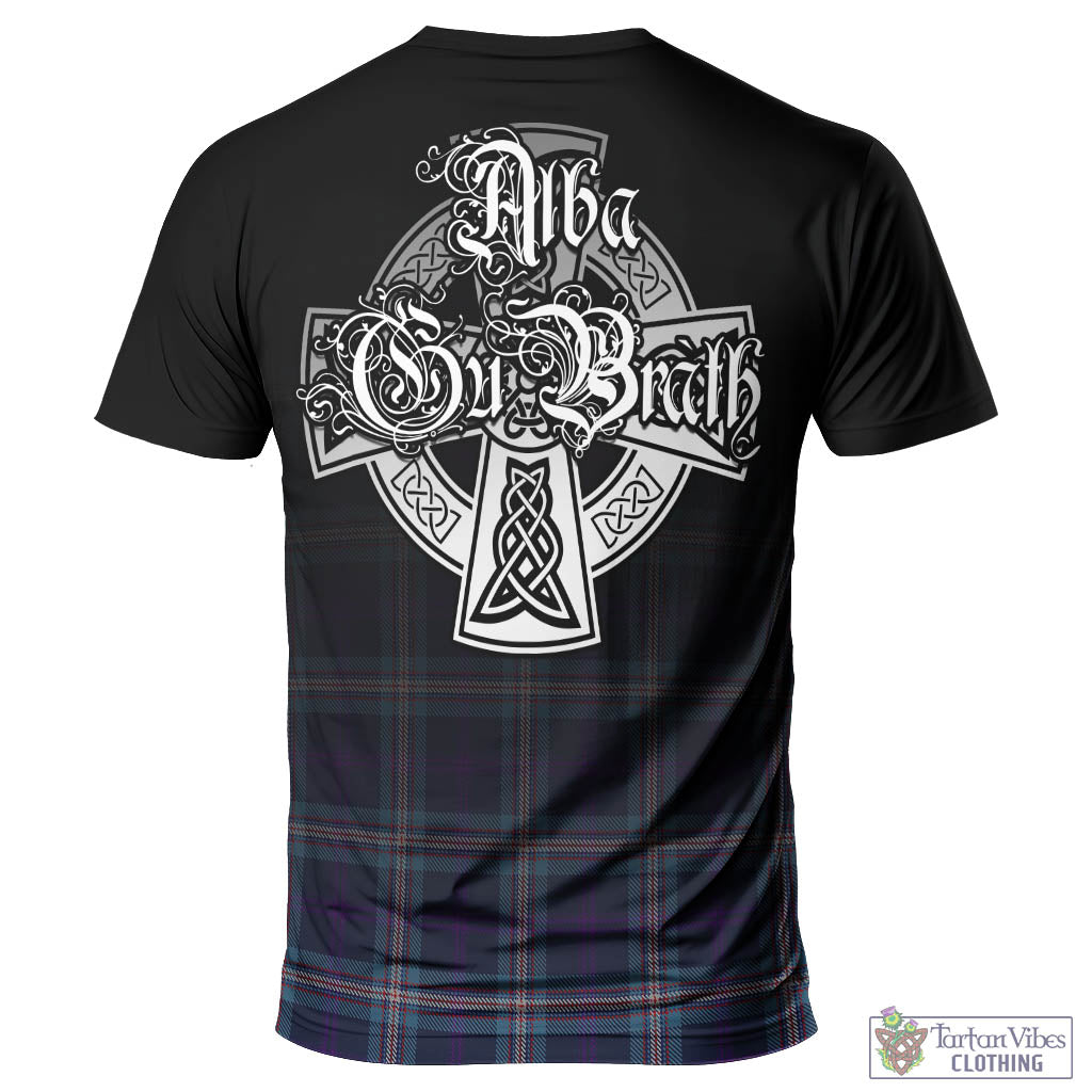 Nevoy Tartan T-Shirt Featuring Alba Gu Brath Family Crest Celtic Inspired - Tartan Vibes Clothing